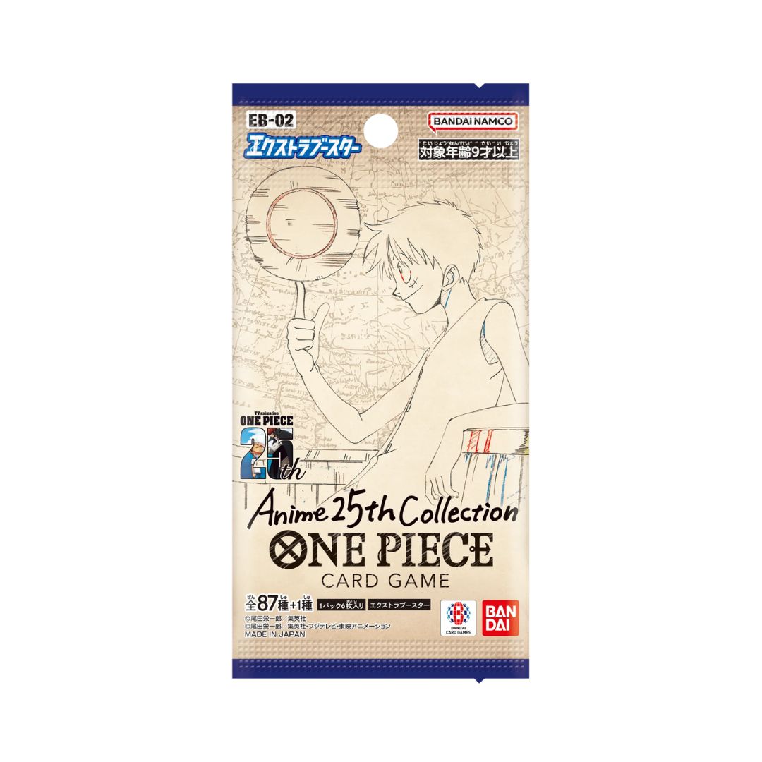 One Piece Card Game: EB02 - Anime 25th Collection Booster Pack (Japansk)