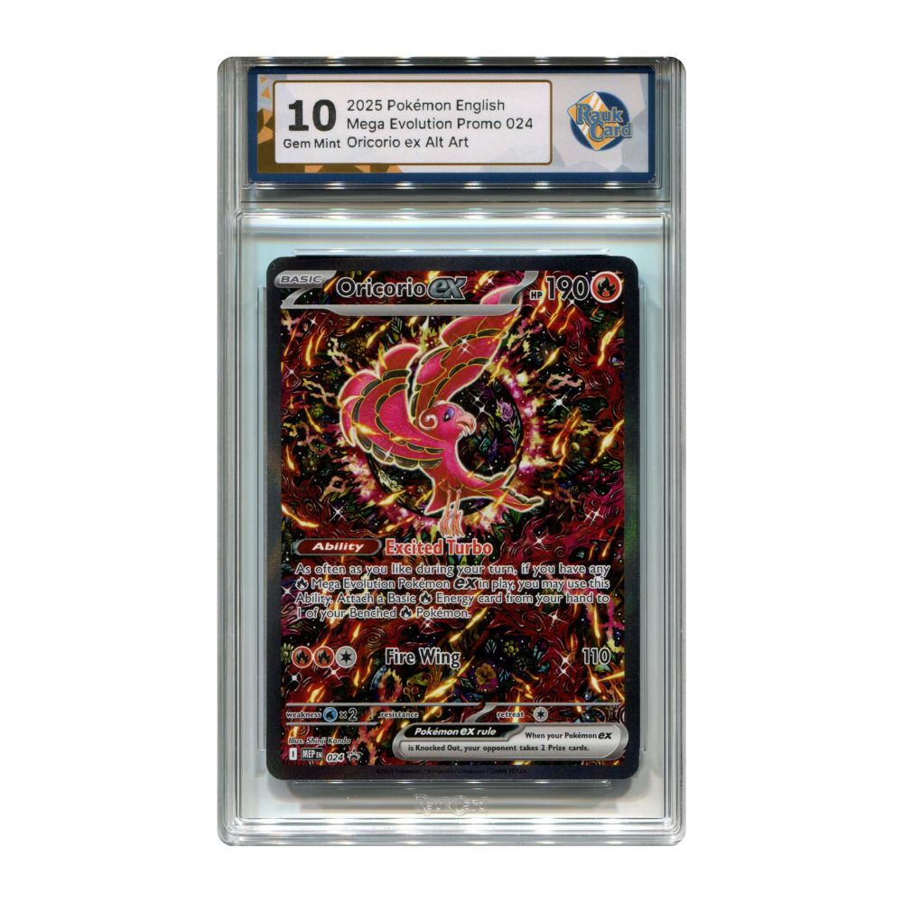 Oricorio ex - RaukCard 10 - Pokémon Black Star Promo (MEP024)