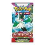 Pokémon Scarlet & Violet Paldea Evolved Booster Pack med Meowscarada movit