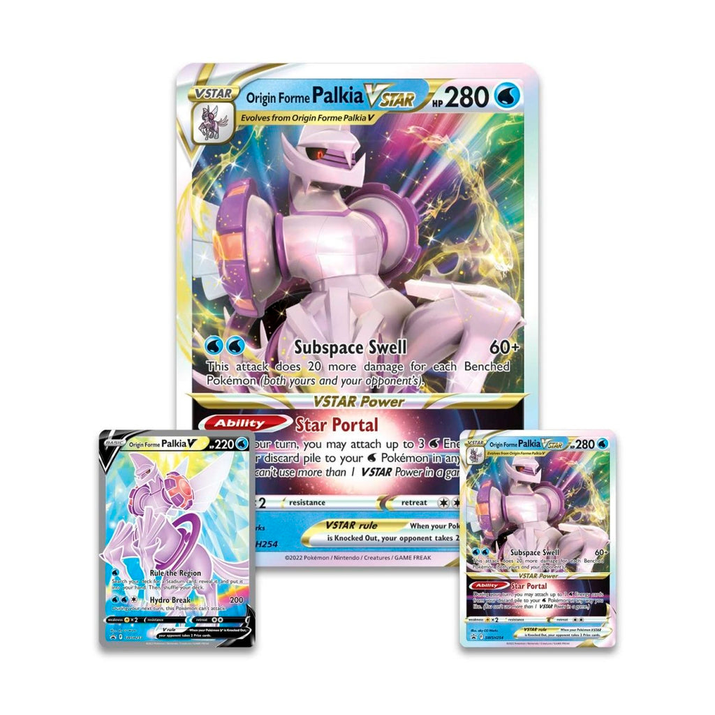 Kort från Pokemon Palkia VSTAR box