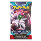 Pokémon Scarlet & Violet 4: Paradox Rift Booster Pack med Iron Valiant omslag som innehåller 10 kort.
