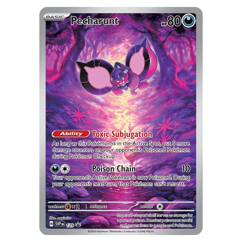 Pecharunt SVP129 Pokemon kort från Shrouded Fable