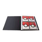 Insidan av en 4-pocket Pokemon pärm