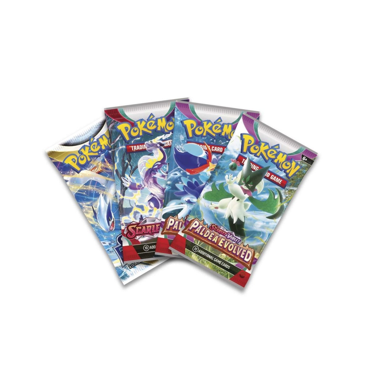 Fyra pokemon booster pack