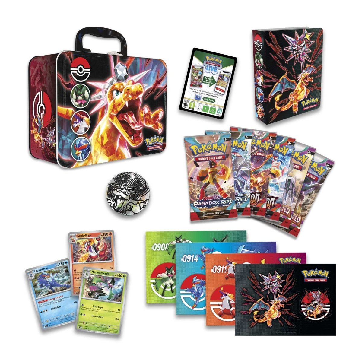 Pokemon TCG: Collector's Chest Fall 2023 - Charizard innehåll
