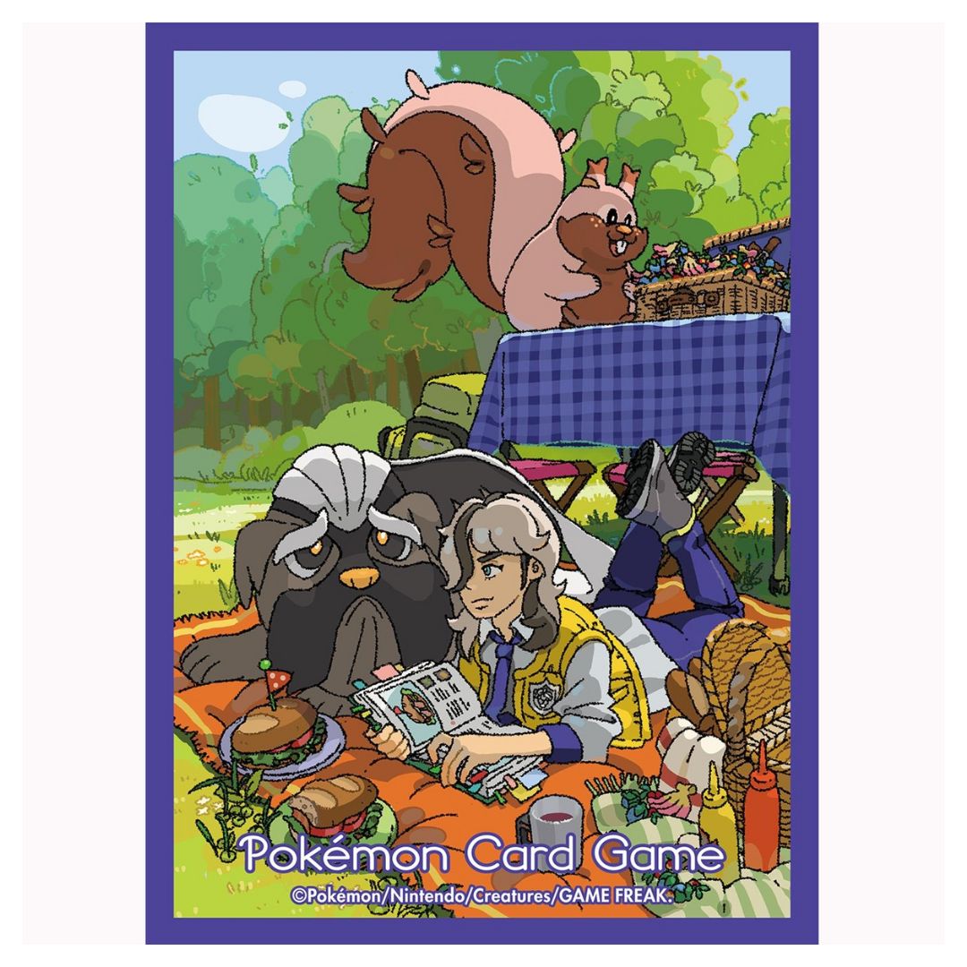 Pokémon Center Japan - Arven & Mabosstiff Card Sleeves - 64st