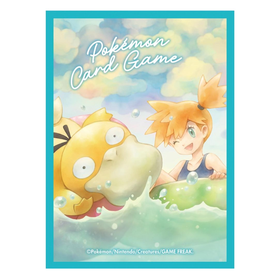 Pokémon Center Japan - Misty & Psyduck Card Sleeves - 64st