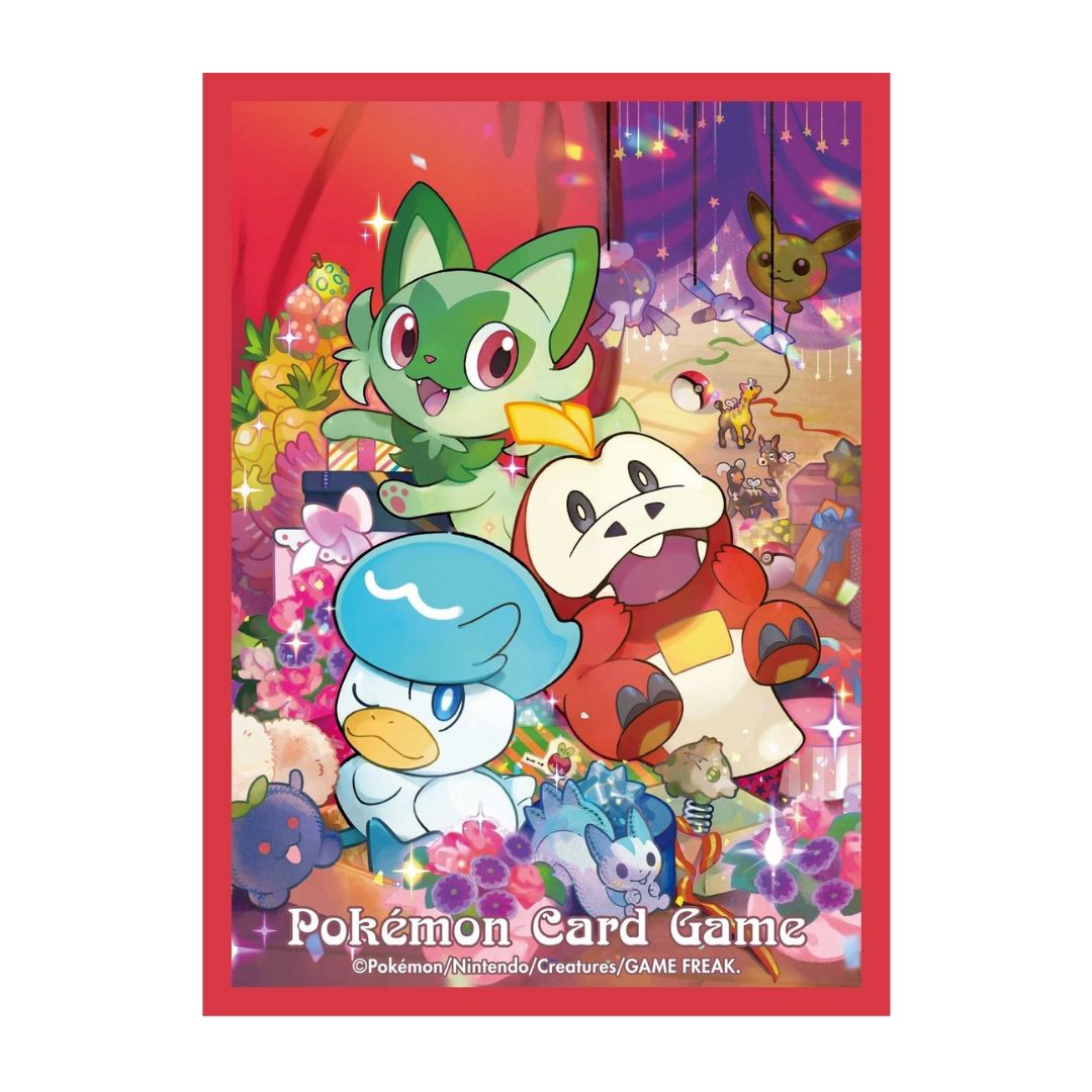 Pokémon Center Japan - Sprigatito Fuecoco Quaxly Gift Card Sleeves - 64st