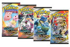 Pokémon Sun & moon cosmic eclipse booster pack artset