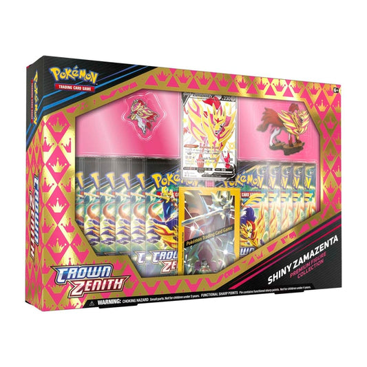 Pokémon TCG: Crown Zenith Premium Figure Collection Box - Shiny Zamazenta