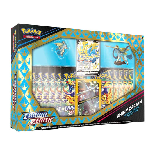 Pokémon TCG: Crown Zenith Premium Figure Collection Box - Shiny Zacian