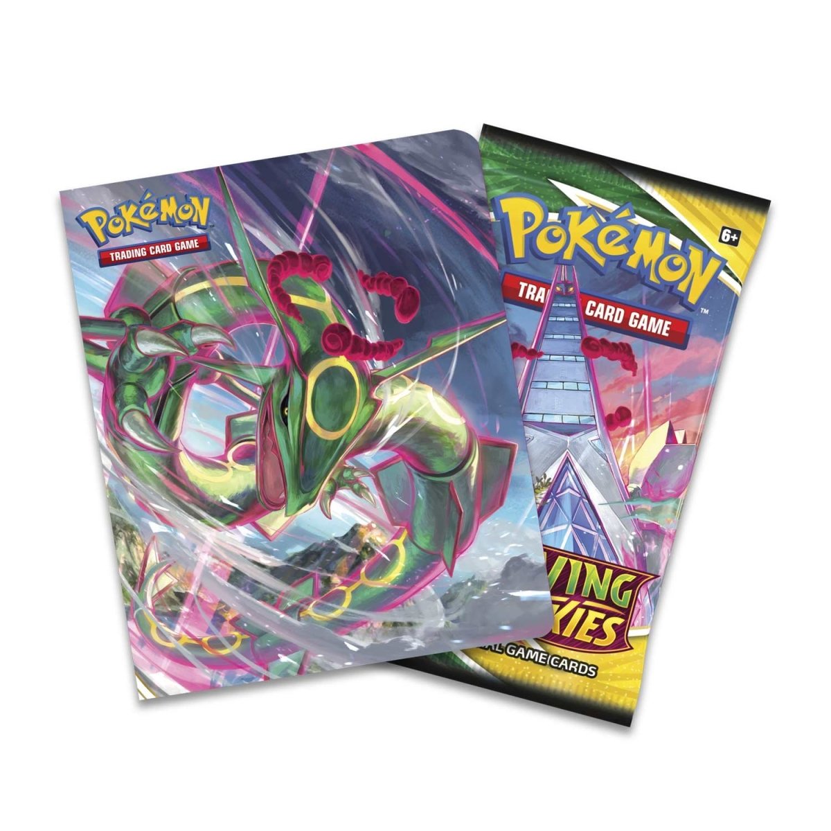 Pokemon Sword &amp; Shield: Evolving Skies Mini Portfolio + Booster Pack