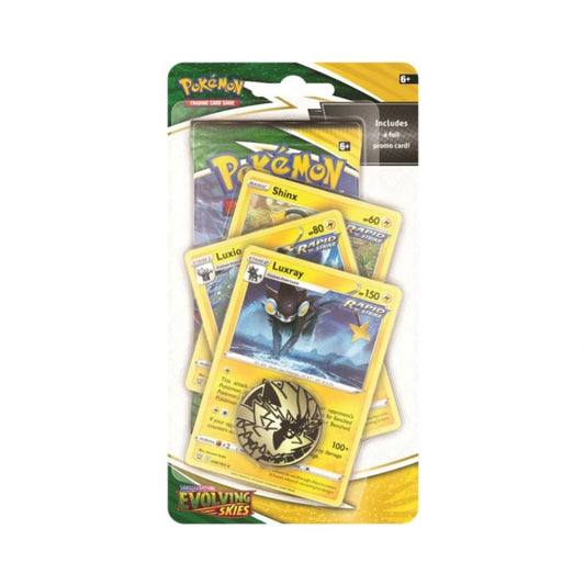 Pokémon Sword & Shield 7: Evolving Skies Premium Checklane Blister Pack - Luxray