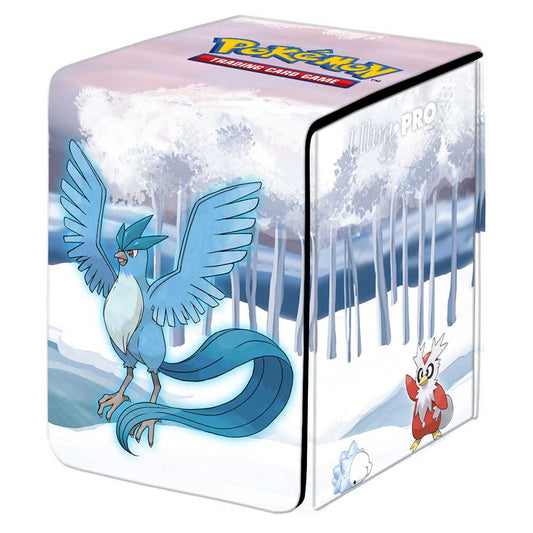 Ultra PRO: Pokémon Gallery Series: Frosted Forest Alcove Flip Box - Deck Box