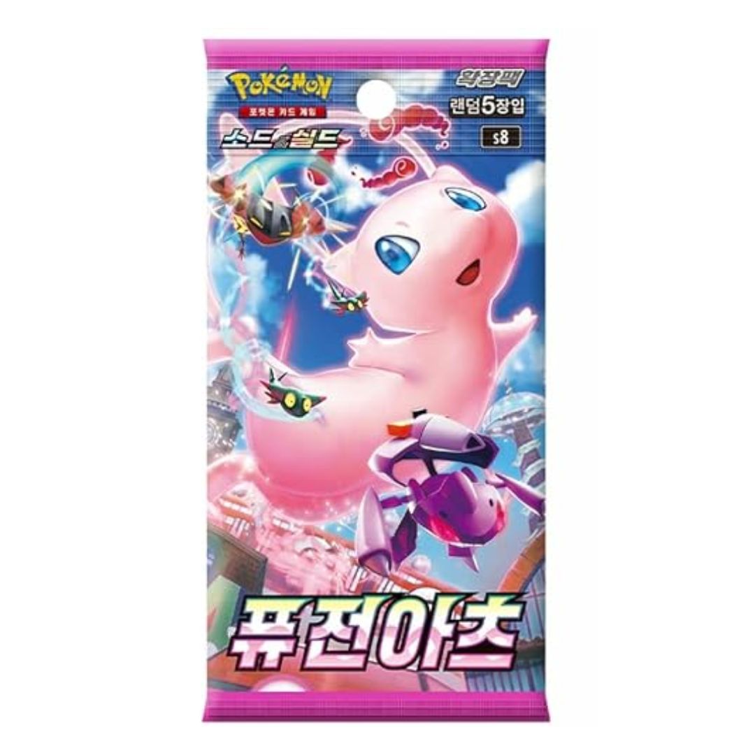 Pokémon Sword & Shield Fusion Arts med koreanska Pokemonkort