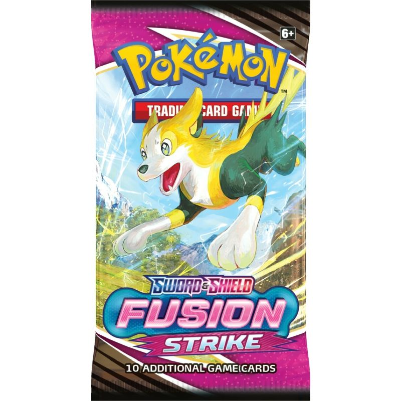 Pokémon booster store packs fusion strike