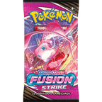 Pokémon Fusion Strike Booster Pack innehåller 10 Pokemon kort