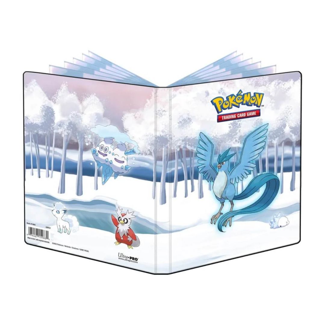 pokemon kort pärm frosted forest från ultra pro