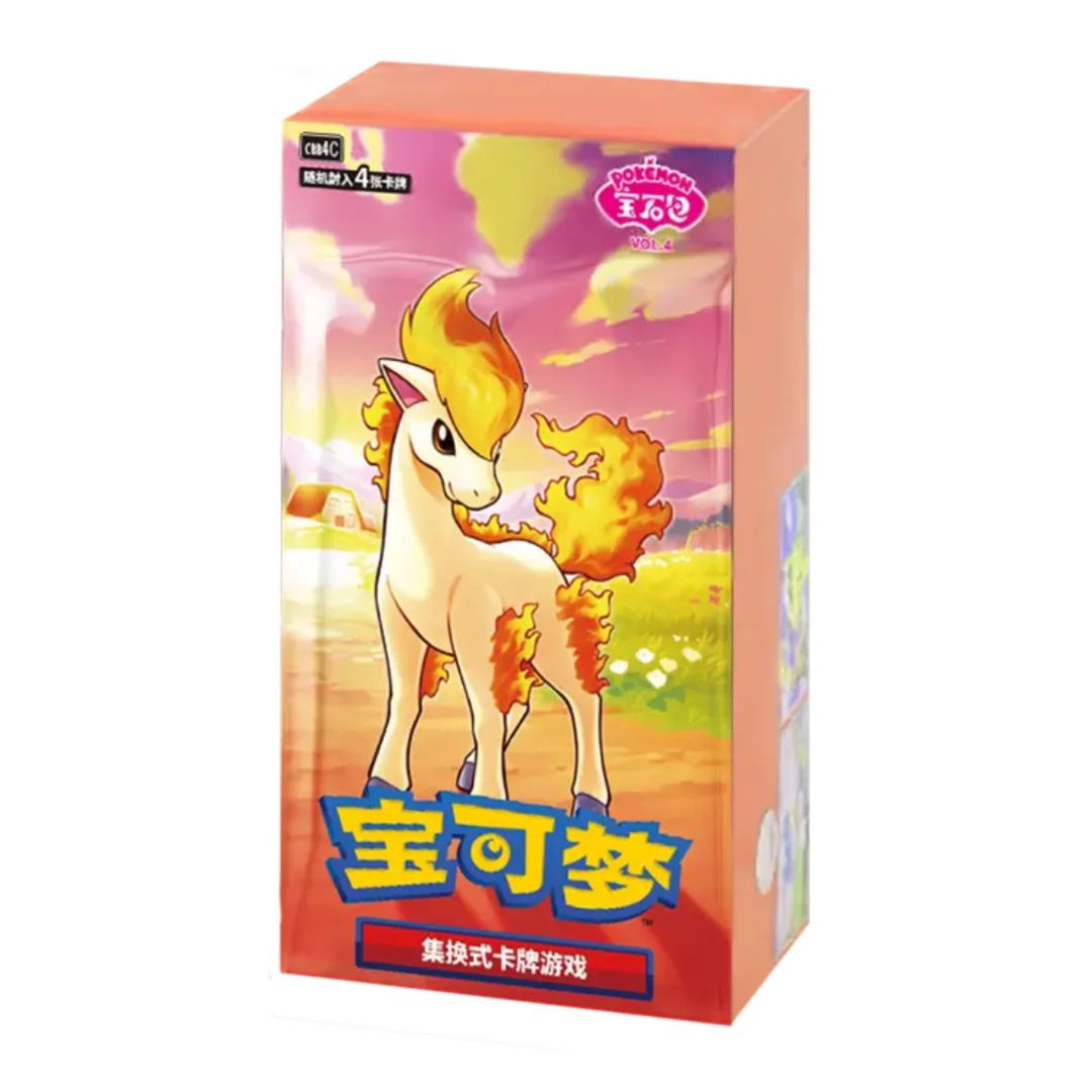Pokémon TCG: CBB4C Gem Pack Vol.4 Booster Box (Kinesisk)