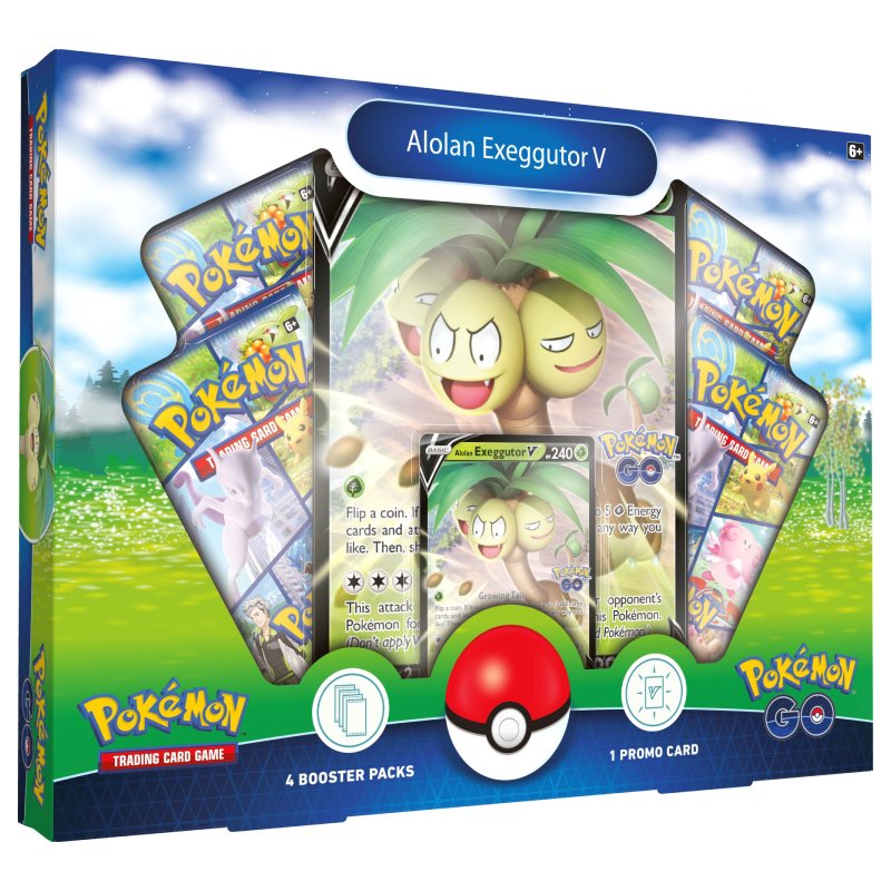 Pokémon TCG: Pokémon GO Collection Box: Alolan Exeggutor V