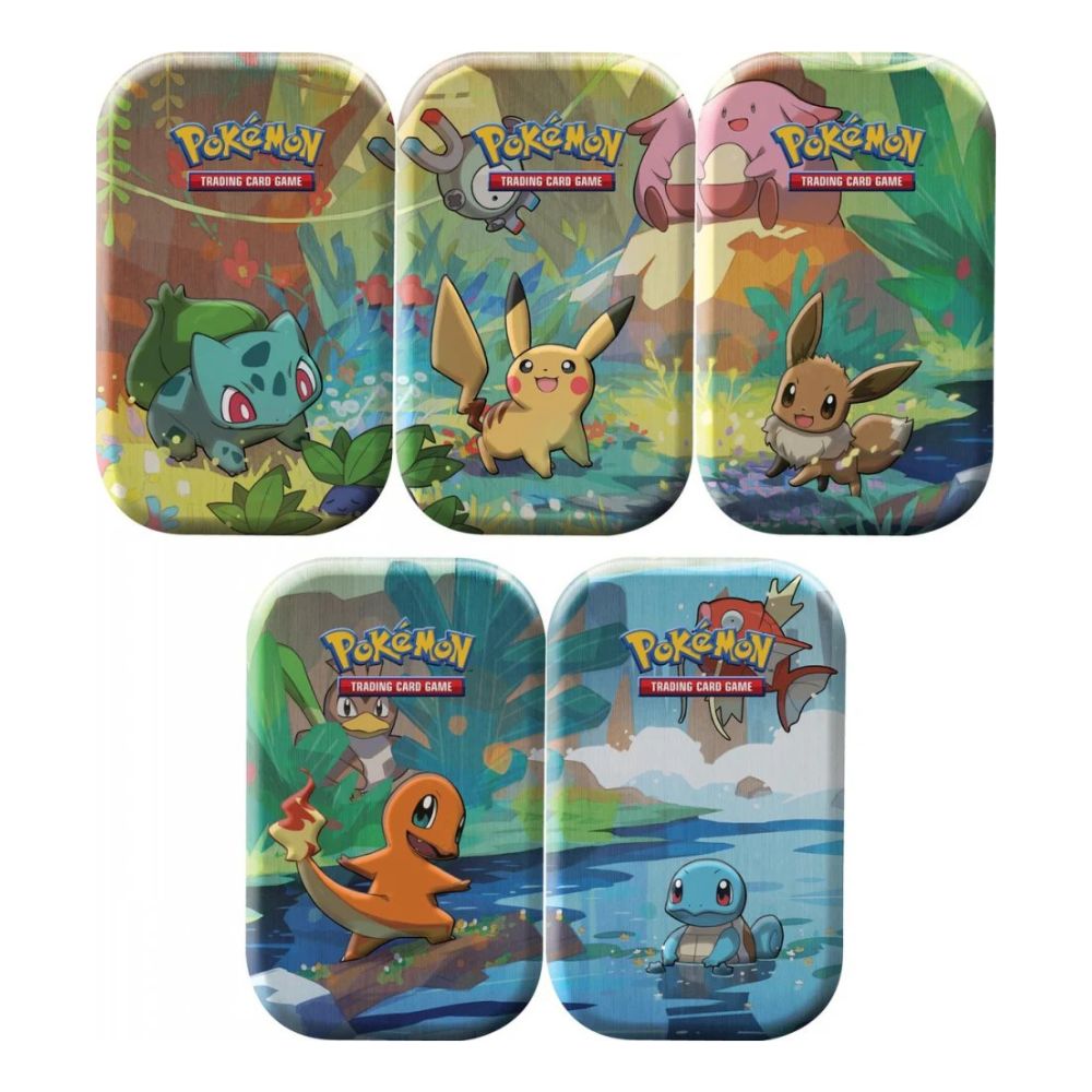 Pokemon Kanto Friends Mini Tin