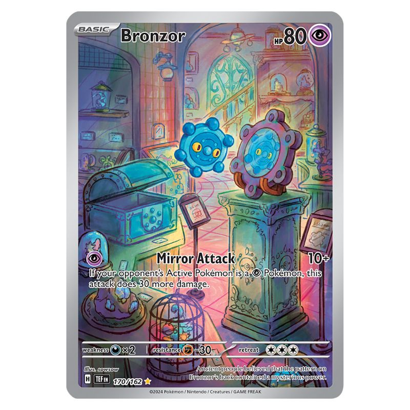 Bronzor 170/162 Pokemon kort från Temporal Forces