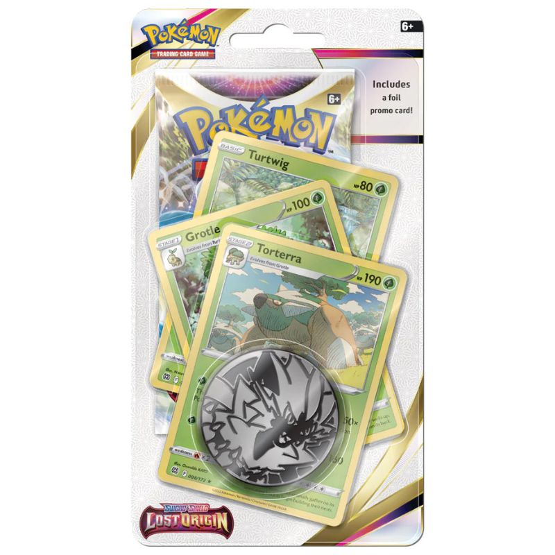 Torterra premium checklane blister pack Pokemon Lost Origin