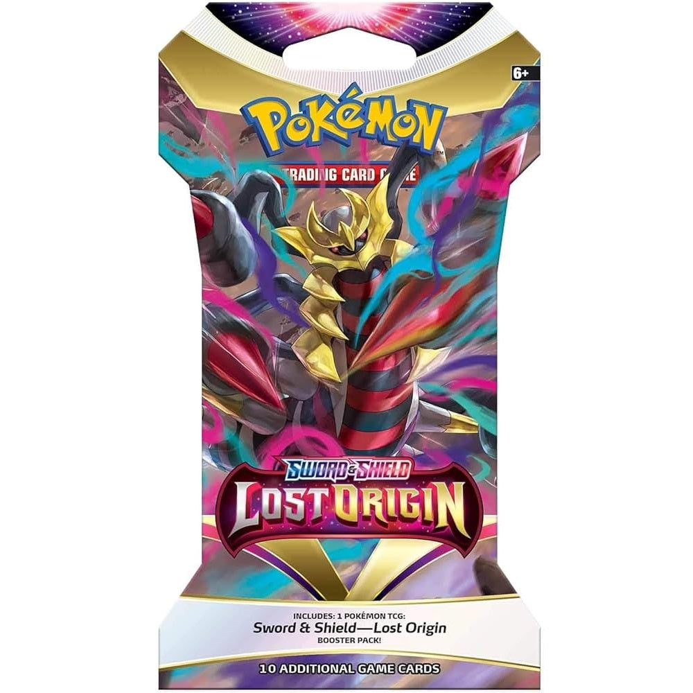 Pokémon Sword & Shield 11: Lost Origin Sleeved Booster Pack innehåller 10st kort