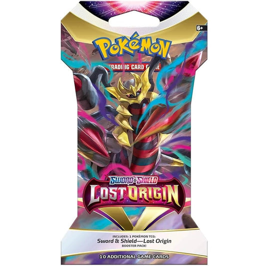 Pokémon Sword & Shield 11: Lost Origin Sleeved Booster Pack innehåller 10st kort