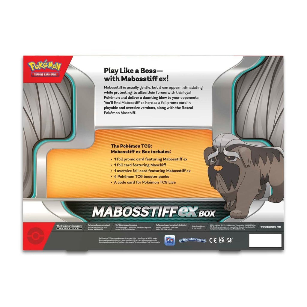 Pokémon Mabosstiff ex Collection box
