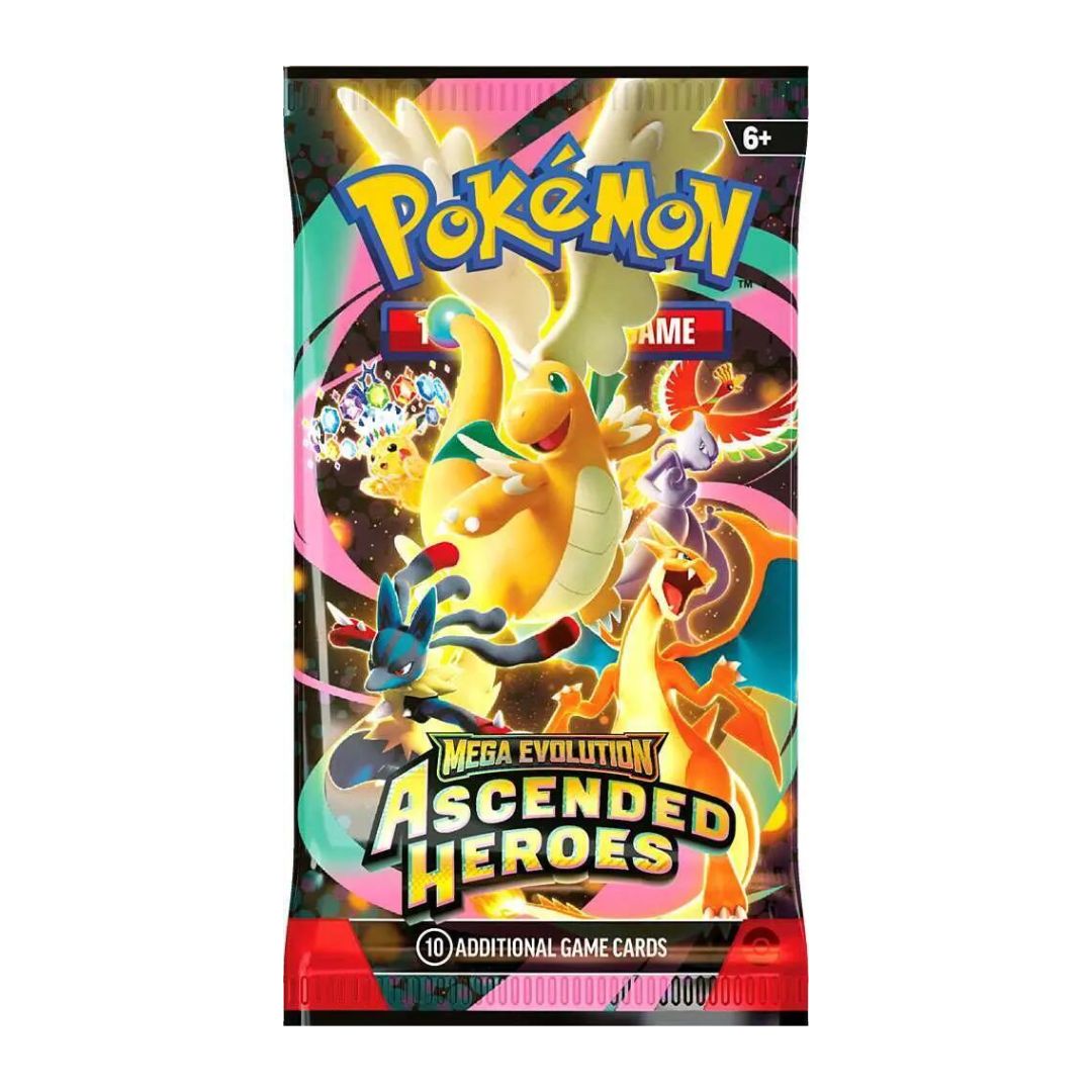 Pokémon Mega Evolution: Ascended Heroes Booster Pack