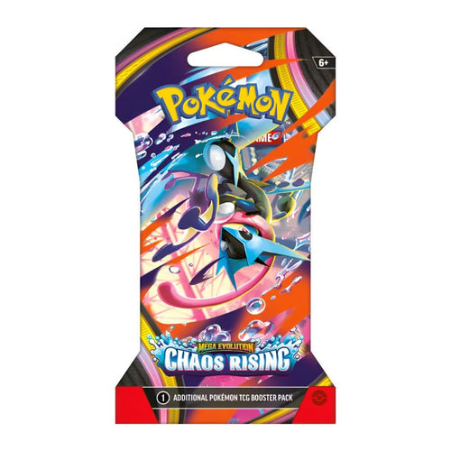 Pokémon Mega Evolution: Chaos Rising Sleeved Booster Pack