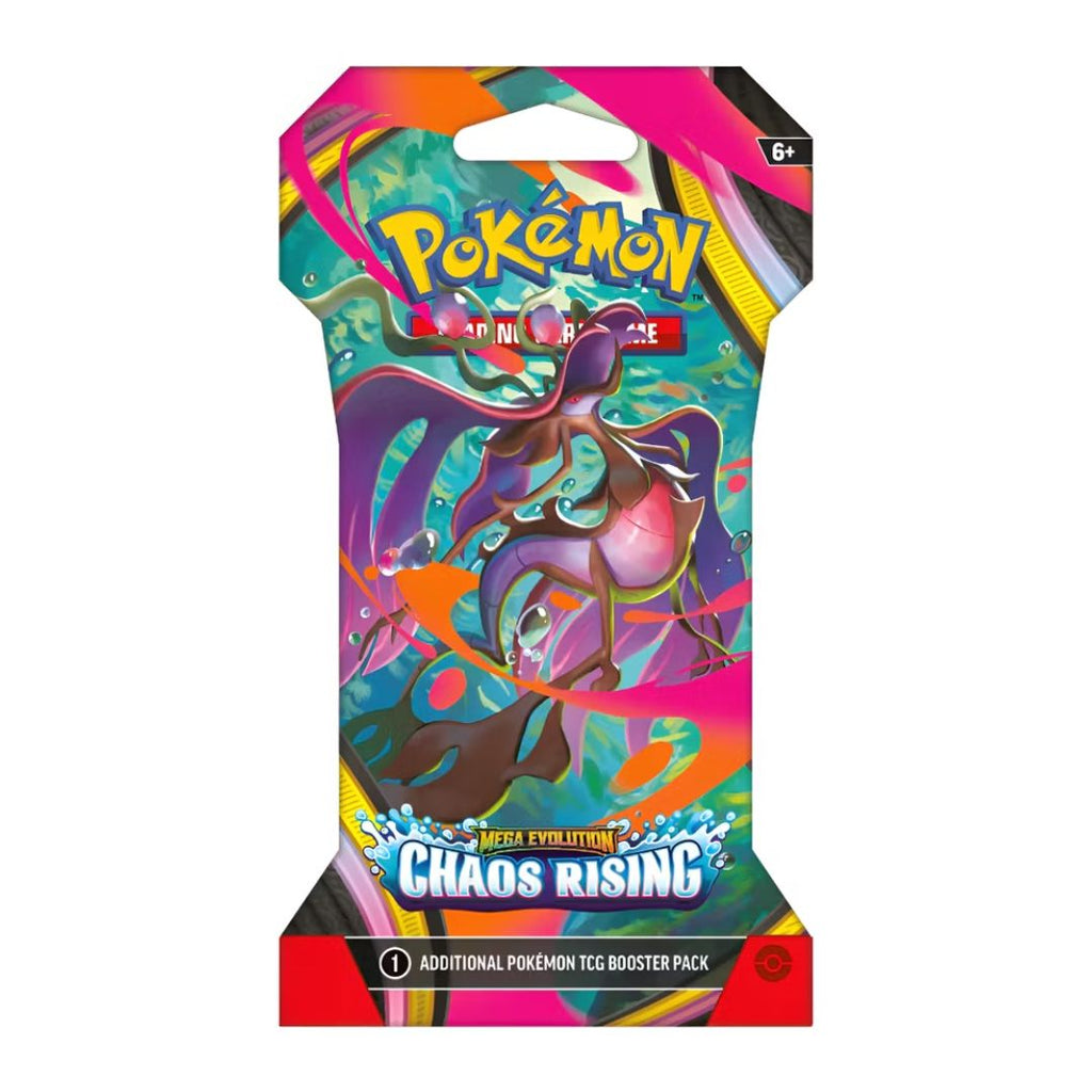 Pokémon Mega Evolution: Chaos Rising Sleeved Booster Pack