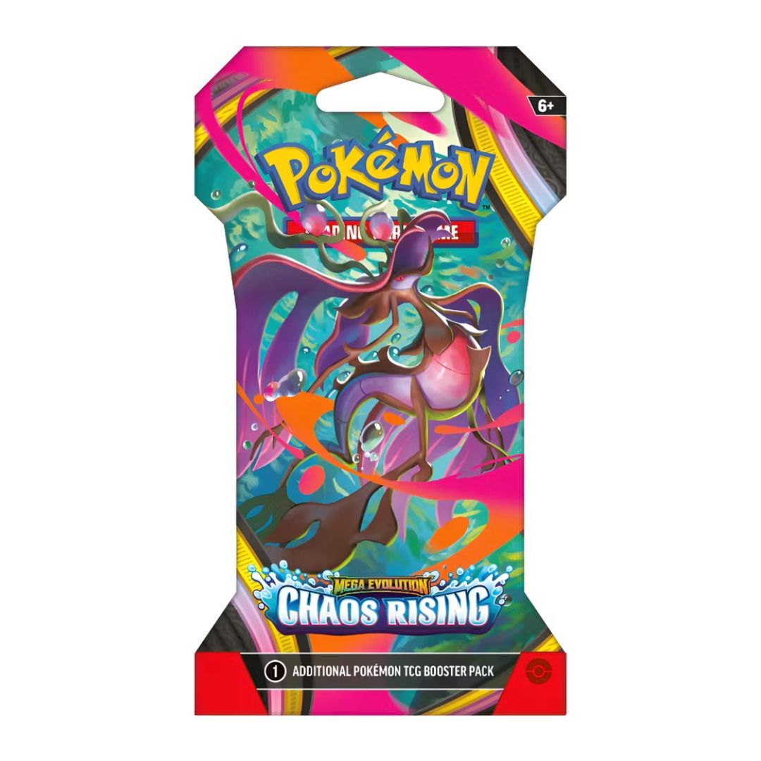 Pokémon Mega Evolution: Chaos Rising Sleeved Booster Pack