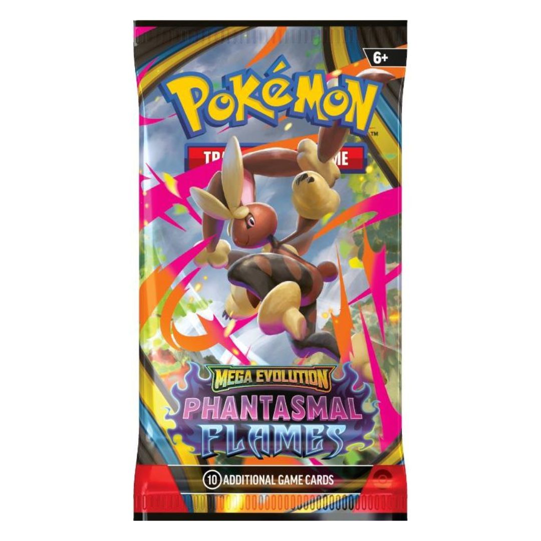 Pokemon Mega Evolution: Phantasmal Flames Booster Pack – Tcgstore.se
