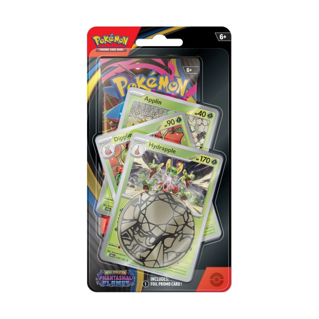 Pokémon Mega Evolution: Phantasmal Flames Premium Checklane Blister Pack: Hydrapple (MAX 2 PER KUND)
