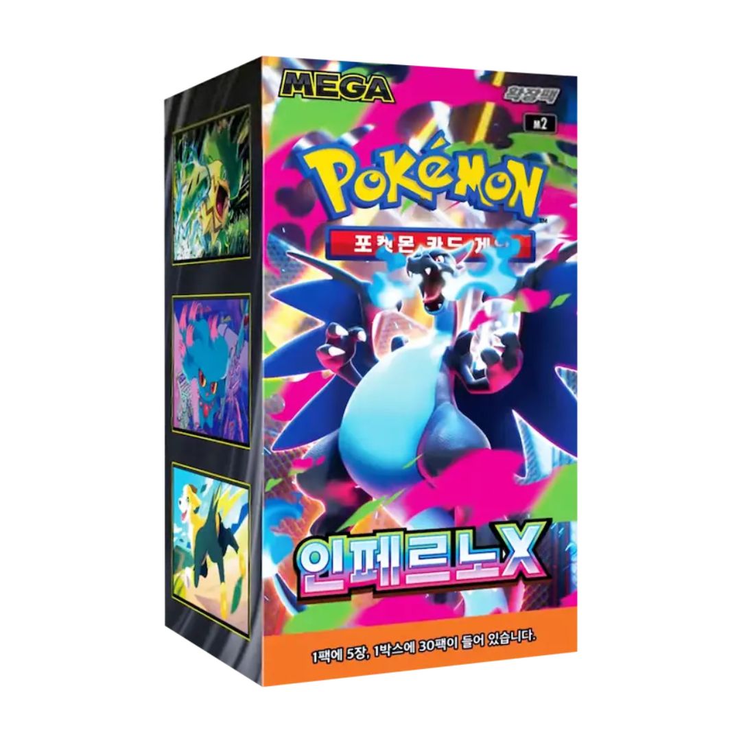 Pokémon Mega: Inferno X Booster Box (Koreansk)