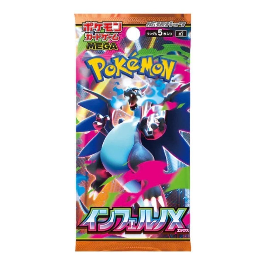 Pokémon Kort Mega: Inferno X Booster Pack (Japansk)