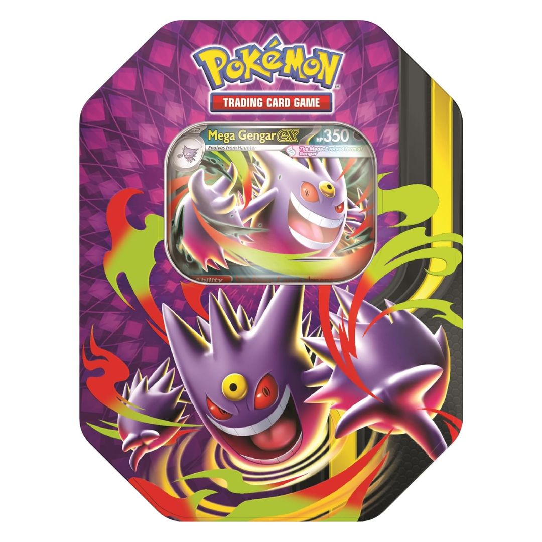 Pokémon TCG: Mega Moonlit Tin - Mega Gengar ex