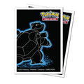 Ultra PRO APEX Deck Protector Sleeves Neon Kanto Blastoise för Pokemon kort