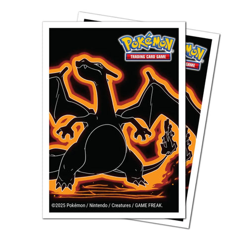 Ultra PRO APEX Deck Protector Sleeves Pokemon Neon Kanto med Charizard