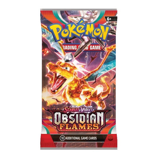 Pokémon Obsidian Flames Booster Pack Charizard kort