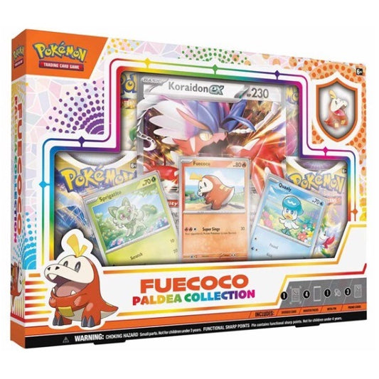 Pokémon TCG: Paldea Collection Box - Fuecoco