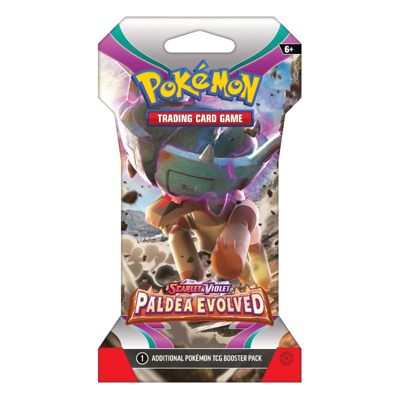 Pokemon Paldea Evolved Sleeved Booster Pack Ting-Lu