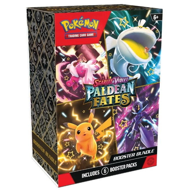 Pokémon Scarlet & Violet 4.5: Paldean Fates Booster Bundle 6-Pack