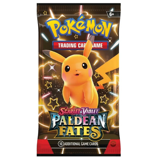 Pokémon Scarlet & Violet 4.5: Paldean Fates Booster Pack Pikachu