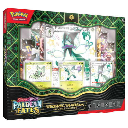 Pokémon Scarlet & Violet 4.5: Paldean Fates Premium Collection Box - Meowscarada ex