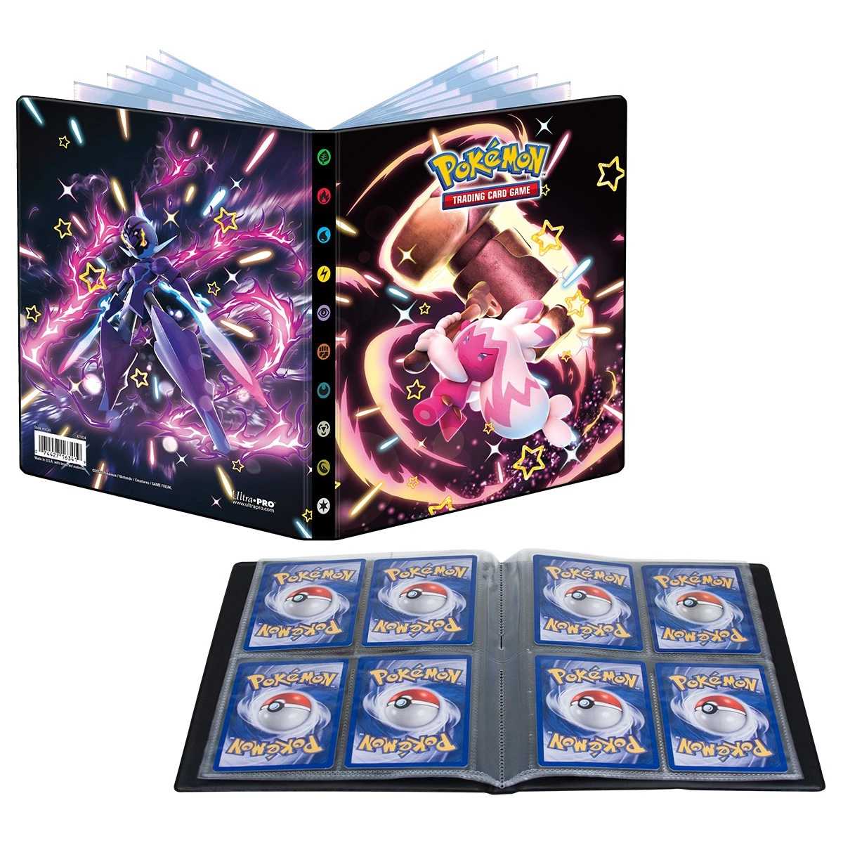 Pärm till Pokémon kort med snyggt Paldean Fates-motiv
