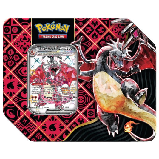 Pokémon Scarlet & Violet 4.5: Paldean Fates Special Tin - Shiny Charizard ex