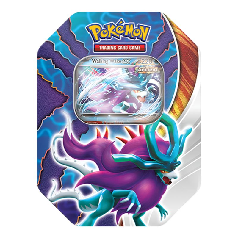 Pokémon TCG: Paradox Clash Tin - Walking Wake ex